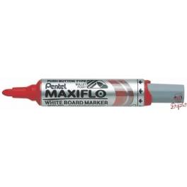 MARKER TABL. PENTEL MWL5M 6mm CZERWONE MAXIFLO z tłoczkiem GRUBY MARKER TABL. PENTEL MWL5M 6mm CZERWONE MAXIFLO z tłoczkiem GRUBY