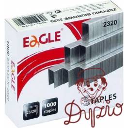 ZSZYWKI EAGLE 23/20 DO EAGLE 938 a 1000 ZSZYWAJĄ DO 190 KARTEK ZSZYWKI EAGLE 23/20 DO EAGLE 938 a 1000 ZSZYWAJĄ DO 190 KARTEK