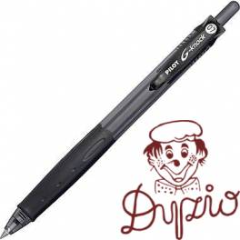 PIÓRO  ŻELOWE PILOT G-KNOCK CZAR.4+1WKŁ  PILGK-10EF-B-BG  wkład G-2