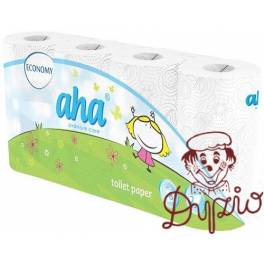 PAPIER TOALET. 8ROL AHA ECONOMIC BIAŁY 8W WORKU/DAWNA HANUSIA PAPIER TOALET. 8ROL AHA ECONOMIC BIAŁY 8W WORKU/DAWNA HANUSIA