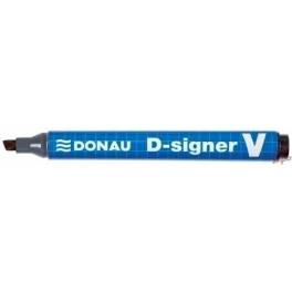 MARKER PERM. DONAU ŚC CZAR  7370001-01PL ŚCIĘTY D-SIGNER  1-4mm  (10)