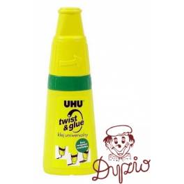 KLEJ TWIST&GLUE UHU W PŁYNIE 41329 BEZ ROZPUSZCZALNIKA KLEJ TWIST&GLUE UHU W PŁYNIE 41329 BEZ ROZPUSZCZALNIKA