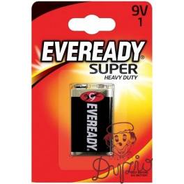 BATERIA EVEREADY SUPER HD 9V-6F22 1 SZT STARA NAZWA SILVER