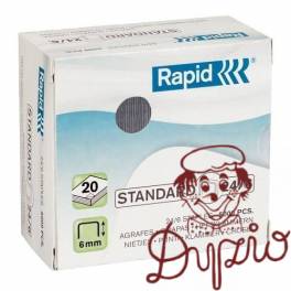 ZSZYWKI RAPID 24/6 5M STANDARD ESS 24859800 5000SZT 2-30 kartek do HD 12 ZSZYWKI RAPID 24/6 5M STANDARD ESS 24859800 5000SZT 2-30 kartek do HD 12