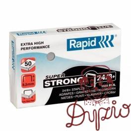 ZSZYWKI RAPID 24/8+ 1M SUPER STRONG 24858500 1000 SZT 10-50 kart ZSZYWKI RAPID 24/8+ 1M SUPER STRONG 24858500 1000 SZT 10-50 kart