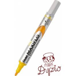 MARKER TABL. PENTEL MWL5S  4mm ŻÓŁTY MAXIFLO 4mm z tłoczk.  wyprzedaż