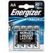 BATERIA ENERGIZER LITHIUM  AA FR6 4SZT  1.5 V  LR91  ULTIMATE