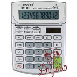 KALKULATOR Q-CONNECT 12 POZ KF01605 BIURKOWY 102x140mm KALKULATOR Q-CONNECT 12 POZ KF01605 BIURKOWY 102x140mm