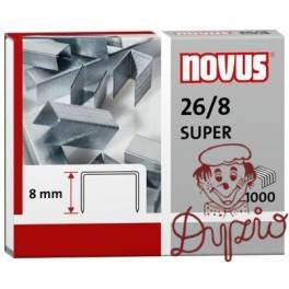 ZSZYWKI NOVUS 26/8 SUPER ZSZYWKI NOVUS 26/8 SUPER