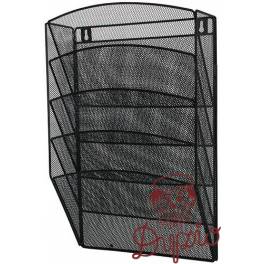 PÓŁKA WISZ. NA KATAL. AŻUR.Q-CON KF04726 5 PÓŁEK MESTAL.315x440x120mm OFF.SET PÓŁKA WISZ. NA KATAL. AŻUR.Q-CON KF04726 5 PÓŁEK MESTAL.315x440x120mm OFF.SET
