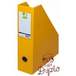 POJEMNIK NA DOK. Q-CONN A4/75 KF16214 ŻÓŁTY PCV/TEKTURA 2 mm 76x317x250mm POJEMNIK NA DOK. Q-CONN A4/75 KF16214 ŻÓŁTY PCV/TEKTURA 2 mm 76x317x250mm