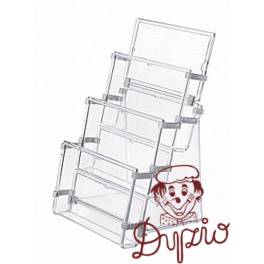 STOJAK NA BROSZURY PANT PLAST A6 3 KIESZ 0403-0017-00 STOJAK NA BROSZURY PANT PLAST A6 3 KIESZ 0403-0017-00