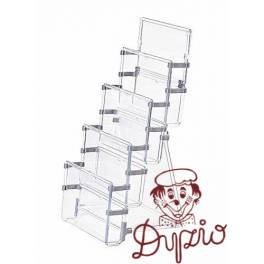 STOJAK NA BROSZURY PANT PLAST A6 4 KIESZ 0403-0018-00 STOJAK NA BROSZURY PANT PLAST A6 4 KIESZ 0403-0018-00