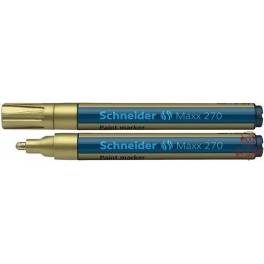 MARKER OLEJ. SCHNEIDER MAXX 270 ZŁOTY OKRĄGŁY 1-3 MM SR127053 MARKER OLEJ. SCHNEIDER MAXX 270 ZŁOTY OKRĄGŁY 1-3 MM SR127053