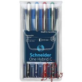 PIÓRO KUL.SCHNEIDER ONE HYBRID C 0 5 KPL. 4 SZT. 0 5 mm SR183294 PIÓRO KUL.SCHNEIDER ONE HYBRID C 0 5 KPL. 4 SZT. 0 5 mm SR183294