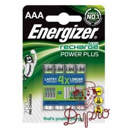 AKUMULATORKI ENERGIZER POWER PLUS HR3 AAA  700MAH   4SZT EN417005