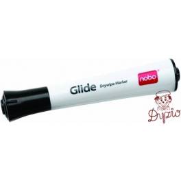 MARKER TABL. NOBO GLIDE DRYMARKER 1 SZT CZARNY OKRĄGŁY 1902091  1-3MM (12)