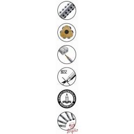 OŁÓWEK FABER-CASTEL GRIP 2001/ 2H SZT TRÓJKĄTNY W KROPKI 117012 OŁÓWEK FABER-CASTEL GRIP 2001/ 2H SZT TRÓJKĄTNY W KROPKI 117012