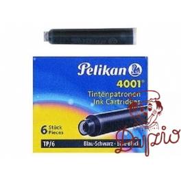 NABOJE PELIKAN 301184 KRÓTKIE NIEB-CZAR. niebiesko-czarne OP.6 NABOJE PELIKAN 301184 KRÓTKIE NIEB-CZAR. niebiesko-czarne OP.6
