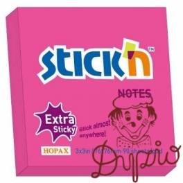 NOTES SAMOP. 76x76 STICKE`N RÓŻOWY NOENOWY EKSTRA MOCNY 90 KART.21498 NOTES SAMOP. 76x76 STICKE`N RÓŻOWY NOENOWY EKSTRA MOCNY 90 KART.21498