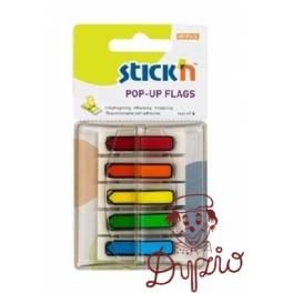ZAKŁADKA SAMOP.12x45 5 KOL.NEON. STICK`N W PODAJNIKU (STRZAŁKI) 26003 ZAKŁADKA SAMOP.12x45 5 KOL.NEON. STICK`N W PODAJNIKU (STRZAŁKI) 26003
