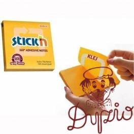 NOTES SAMOP. 76x76 STICKE`N POMARAŃCZ 360 STOPNI 21551 NOTES SAMOP. 76x76 STICKE`N POMARAŃCZ 360 STOPNI 21551
