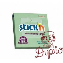 NOTES SAMOP. 76x76 STICKE`N ZIELONY 360 STOPNI 21552 NOTES SAMOP. 76x76 STICKE`N ZIELONY 360 STOPNI 21552