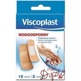 PLASTRY VISCOPLAST WODOODPORNE 12SZT MIX  3M-UU001624731