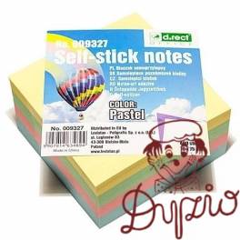 NOTES  SAMOP.  76x76  WYSOKI  PAST  400k 400 KART. PASTELOWE   009327 DRECT