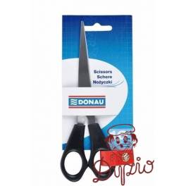 NOŻYCZKI DONAU 16cm 7922001-01 czarne op 12 NOŻYCZKI DONAU 16cm 7922001-01 czarne op 12