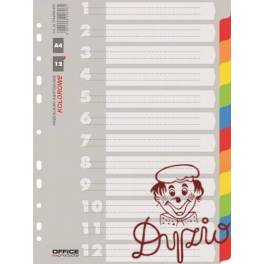 PRZEKŁADKI OFFICE KART A4.12 KOL.200g 21071221-99 PAPIER INDEKSY D PRZEKŁADKI OFFICE KART A4.12 KOL.200g 21071221-99 PAPIER INDEKSY D