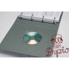 KIESZEŃ SAMOPRZ. NA CD/DVD Z KLAPKA PP KF27032 127x127 a`10  Q-CONNECT