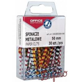 SPINACZ 50MM KOLOR  OFFICE  30SZT ZEBRA OP PLAST. 18085069-99