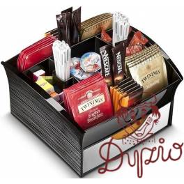 ORGANIZER KAWOWO-HERBACIANY DELUXE CEP 20 5 X 21 6 X 6 8 CZARNY C1310-05 ORGANIZER KAWOWO-HERBACIANY DELUXE CEP 20 5 X 21 6 X 6 8 CZARNY C1310-05
