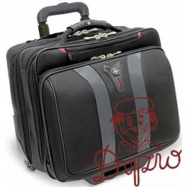 TORBA PILOTKA WENGER GRANADA17  WE600659 420X340X200MM  CZARNA/SZARA