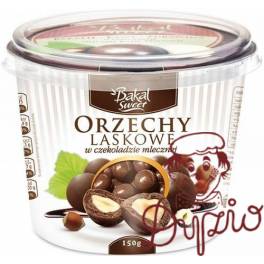 KUBECZKI BAKAL SWEET ORZECHY LASKO.W CZE 150G ABAK-038 W MLECZ. CZEKOLADZIE