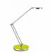 LAMPKA BIURKOWA CEP CLED 400 SREBR-ZIEL 7  5W  ZE ŚCIEMNIACZEM CLED0400-15