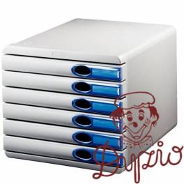 MODUŁ 6-SZUF.ALLURA L5208-05 NIEBIESKI 20595 SZARA OB./w245/sz275/gł345 MODUŁ 6-SZUF.ALLURA L5208-05 NIEBIESKI 20595 SZARA OB./w245/sz275/gł345