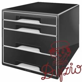 MODUŁ 4-SZUF.LEITZ BLACK&WHITE 5252-95 CZARNY MODUŁ 4-SZUF.LEITZ BLACK&WHITE 5252-95 CZARNY