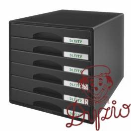 MODUŁ 6-SZUF.LEITZ PLUS 5212-95 CZARN L5212-00-95 MODUŁ 6-SZUF.LEITZ PLUS 5212-95 CZARN L5212-00-95