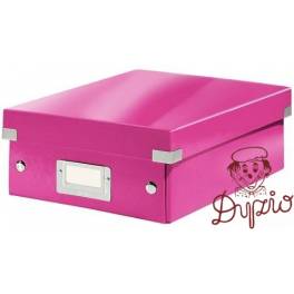 PUDŁO ARCH.L6057-00-23 CLICK&STORE MAŁE Z PRZEGRÓDKAMI RÓŻOWE PUDŁO ARCH.L6057-00-23 CLICK&STORE MAŁE Z PRZEGRÓDKAMI RÓŻOWE