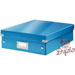 PUDŁO ARCH.L6058-00-36 CLICK&STORE ŚREDN Z PRZEGRÓDKAMI NIEBIESKIE PUDŁO ARCH.L6058-00-36 CLICK&STORE ŚREDN Z PRZEGRÓDKAMI NIEBIESKIE