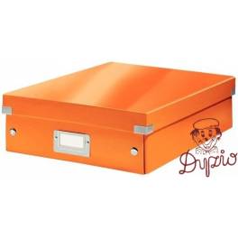 PUDŁO ARCH.L6058-00-44 CLICK&STORE ŚREDN Z PRZEGRÓDKAMI POMARAŃCZOWE PUDŁO ARCH.L6058-00-44 CLICK&STORE ŚREDN Z PRZEGRÓDKAMI POMARAŃCZOWE