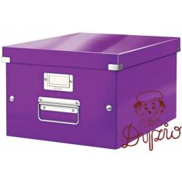 PUDŁO ARCH.L6044-00-62 A4 CLICK&STORE FIOLETOWE WOW PUDŁO ARCH.L6044-00-62 A4 CLICK&STORE FIOLETOWE WOW