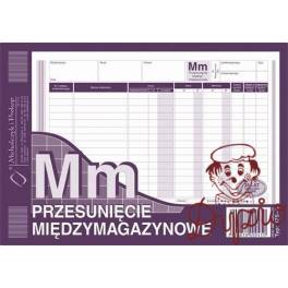 DRUK MM PRZESUNIĘCIE MIĘDZYMAGAZYNOW 375 A5  375-3