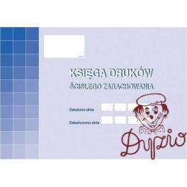 DRUK KSIĘGA DRUKÓW ŚCISŁEGO ZARACHOWANIA OFFSET 710-1 A4 DRUK KSIĘGA DRUKÓW ŚCISŁEGO ZARACHOWANIA OFFSET 710-1 A4