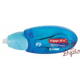KOREKTOR MYSZ TIPPEX MICRO TAPE TWIST 5mm x 8m 8706151 KOREKTOR MYSZ TIPPEX MICRO TAPE TWIST 5mm x 8m 8706151