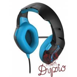 SŁUCHAWKI OMEGA VARR HI-FI STEREO MIKROF OVH5050 PODŚWIETLANE NA NIEBIESKO 44418