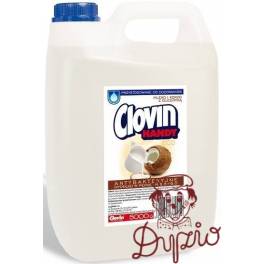 MYDŁO PŁYN 5L CLOVIN/PRO SERIES KOKOS Z GLICERYNĄ/Z LANOLINĄ