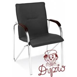 KRZESŁO SAMBA CZARNE CHROME V-04 KRZESŁO SAMBA CZARNE CHROME V-04